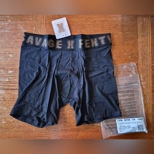 Savage X Fenty Men's Boxer Briefs Caviar